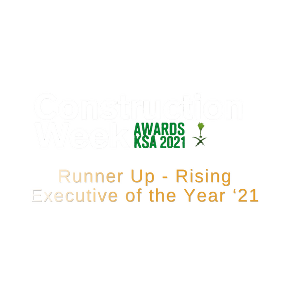 Construction Week Awards 2021 - Runner Up - Rising Executive of the Year ‘21
